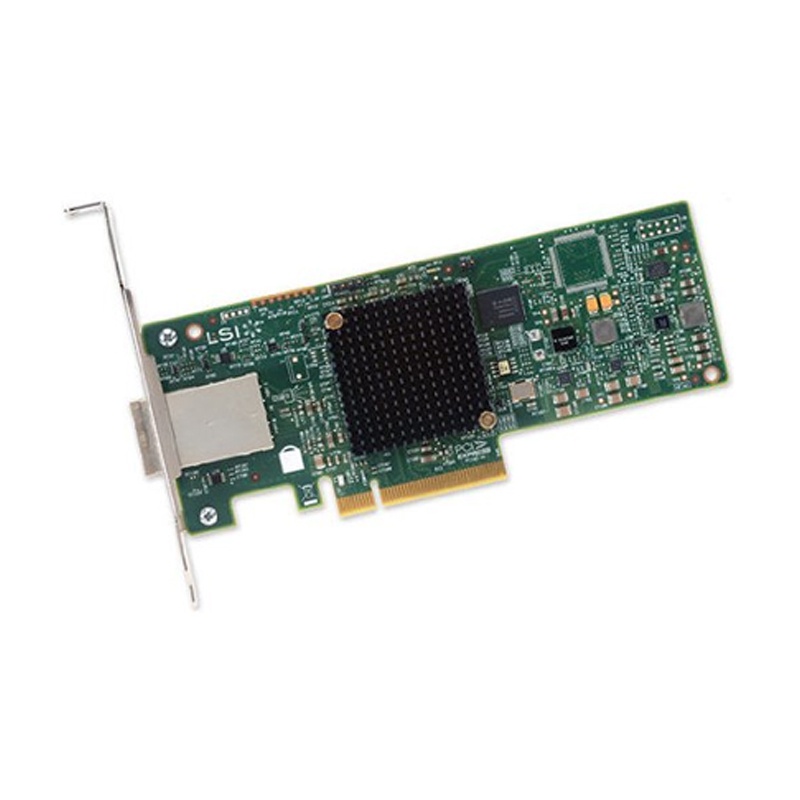 博通-SAS-9300-8e适配器,高性能外部存储,12Gb/s SAS连接,8端口,PCIe 3.0,04-08-00117