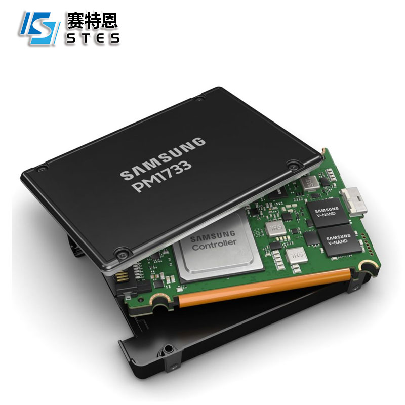 三星MZWLT1T9HBJR-00007,PM1733,U.2接口,NVMe协议,固态硬盘,SSD,高速读写,服务器,数据中心