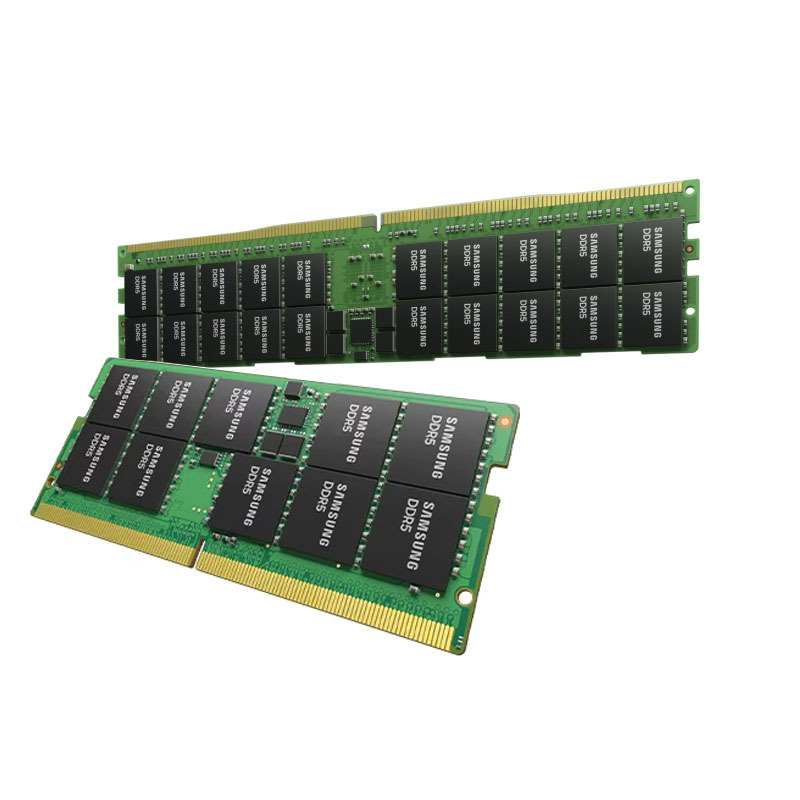三星DDR5内存条,M426R4GA3BB0-CQK,32GB,4800Mbps,1.1V,ECCSODIMM,双面散热片