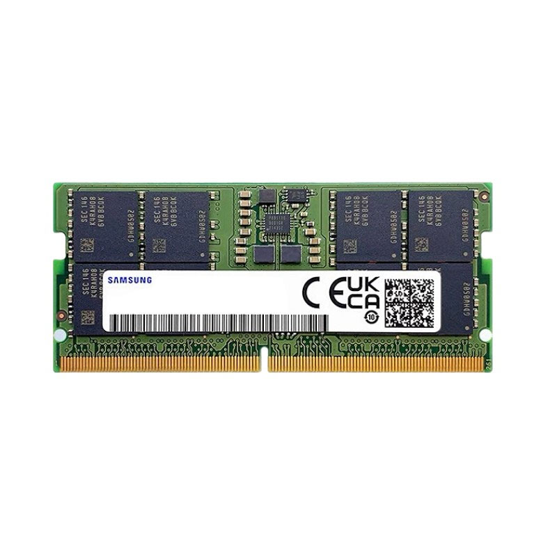 三星DDR5-SODIMM内存条,M425R2GA3BB0-CQK,4800Mbps,1.1V低电压,16GB内存容量