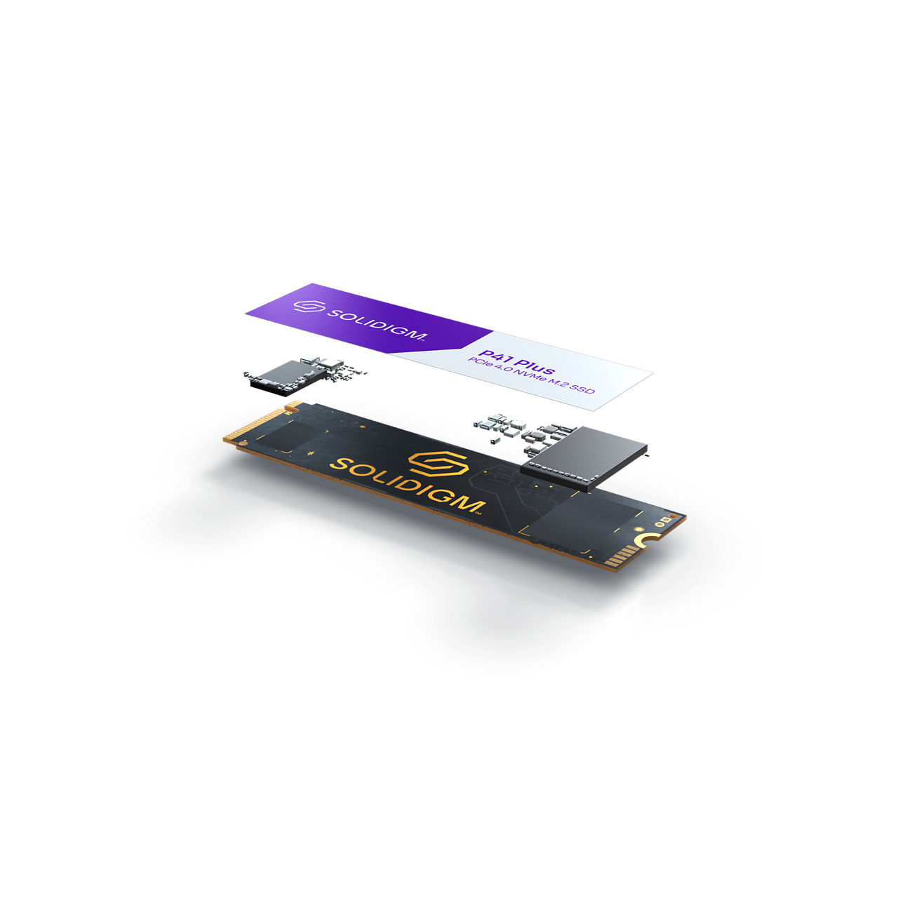 SOLIDIGM P41-Plus, PCIe 4.0, NVMe Gen4, 512GB SSD