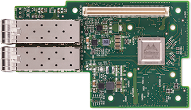 英伟达,MCX4421A-ACQN,ConnectX-4,OCP 25GbE双端口,以太网网卡