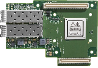 英伟达,MCX546A-CDAN,ConnectX-5 Ex EN,Adapter Card,OCP2.0 100GbE双端口,以太网网卡