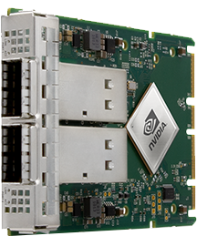 英伟达,MCX562A-ACAB,ConnectX-5 EN Adapter Card,OCP3.0 25GbE双端口,以太网网卡