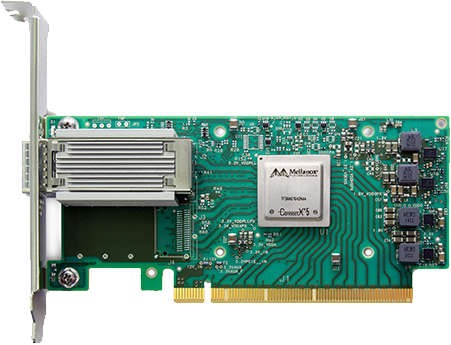 英伟达,MCX515A-CCUT,ConnectX-5 EN,Adapter Card ,100GbE单端口,以太网网卡