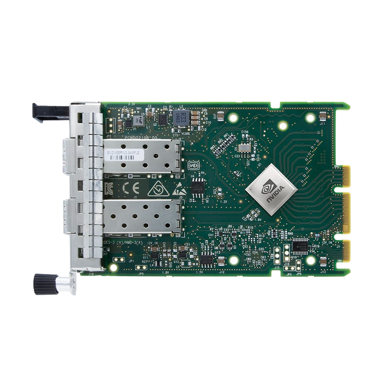 英伟达,MCX631432AC-ADAB,ConnectX-6 Lx EN,Adapter Card OCP3.0 25GbE,双端口以太网网卡