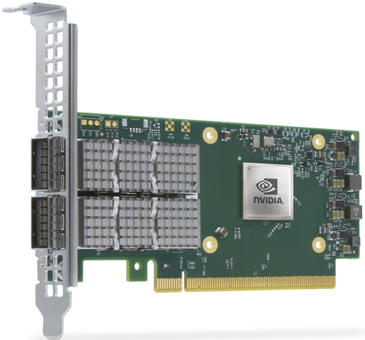英伟达,MCX623106AC-CDAT,ConnectX-6 Dx EN,Adapter Card, Crypto Enabled,100GbE双端口以太网网卡