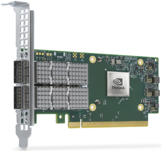 英伟达,MCX623106AN-CDAT,ConnectX-6 Dx EN Adapter Card,100GbE,双端口QSFP56