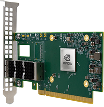 英伟达,MCX623105AC-VDAT,ConnectX-6 Dx EN,Adapter Card 200GbE,Crypto Enabled单端口,以太网网卡