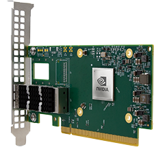 英伟达,MCX623105AC-CDAT,ConnectX-6 Dx EN,Adapter Card 100GbE,Crypto Enabled单端口,以太网网卡