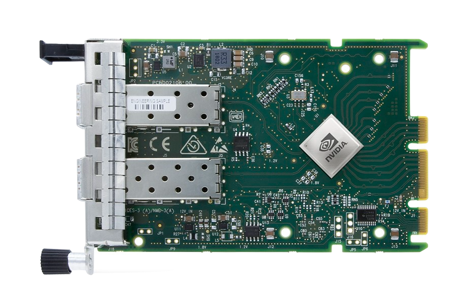 英伟达,MCX631432AC-ADAB,ConnectX-6 Lx EN,Adapter Card OCP3.0 25GbE,双端口以太网网卡