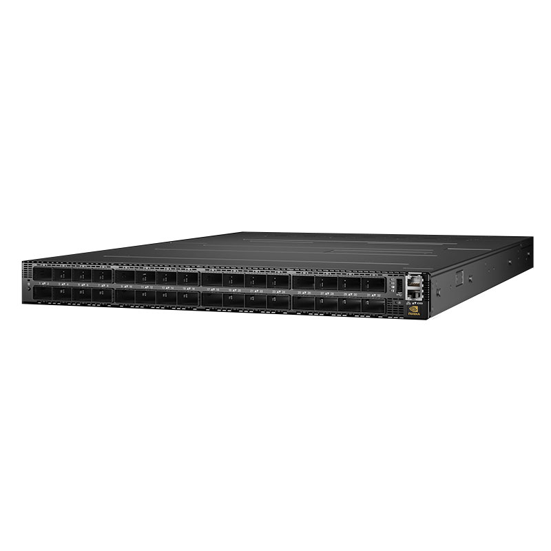 英伟达,MQM9700-NS2F,Quantum-2,NDR,InfiniBand,交换机